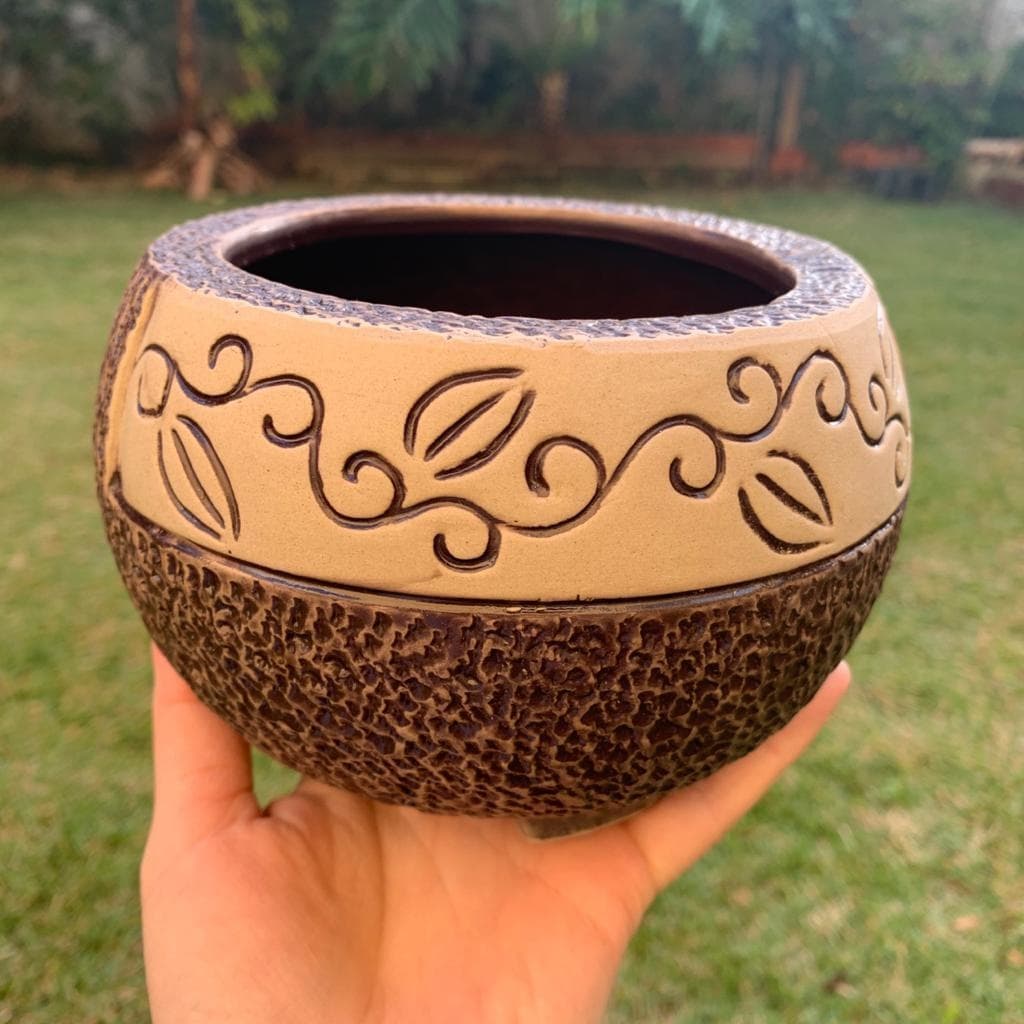 Vaso de Cerâmica 10x15cm COD017