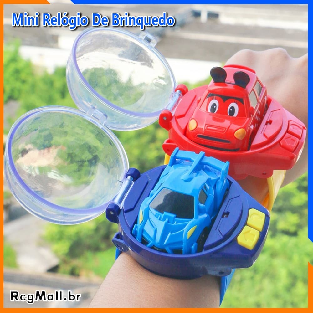 Mini Relógio De Brinquedo Com Controle Remoto Para Carro De Corrida RC Elétrico Carro Menino/Menina/Criança Mini De Brinquedo Plástico ABS De Presente De Aniversário