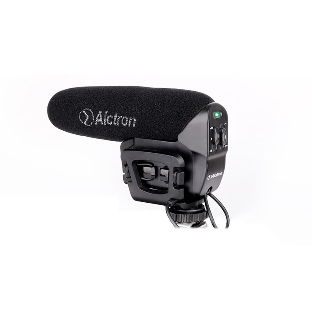 Microfone condensador Alctron VM-6 p/ câmeras de vídeo