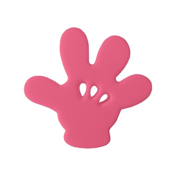 Enfeite de Antena Mão Mickey Minnie Luvas Rosa Pingente Disney para Carro Topper Automotivo Vários