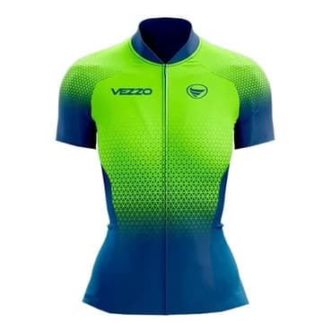 VEZZZO Vestuário de ciclismo feminino Camisa de manga curta para ciclismo de Verão Vestuário de ciclismo de montanha