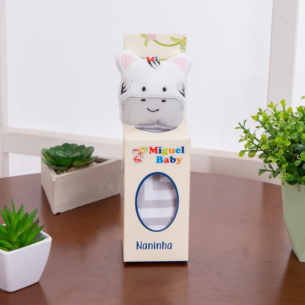 Naninha Para Bebê Zebrinha