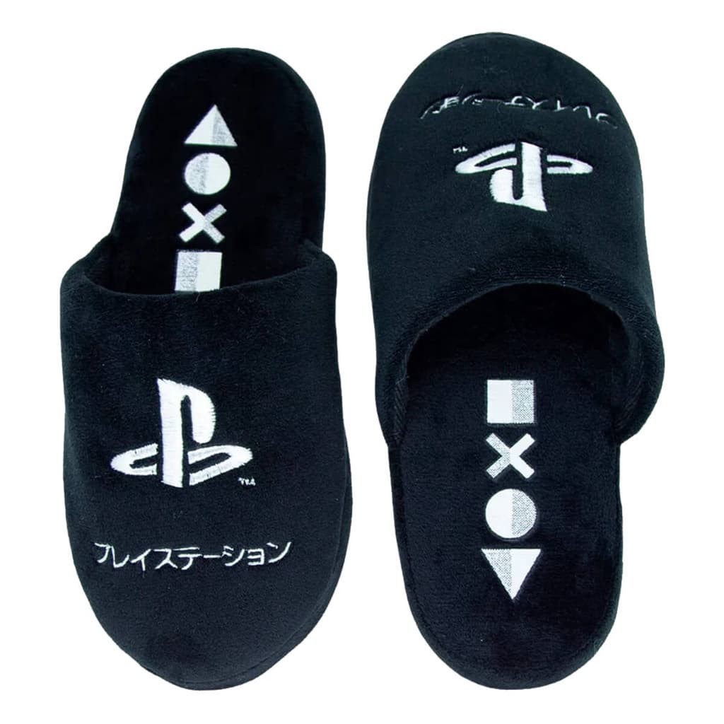 Chinelo de Quarto Pantufa Oficial Playstation Moda Geek