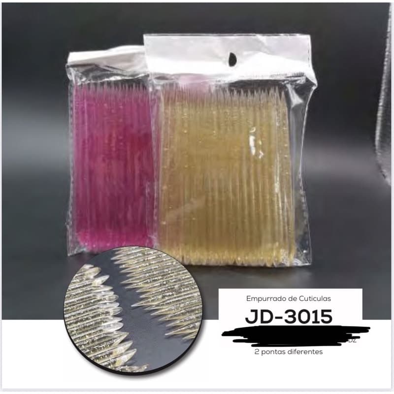 Palito Para Manicure Cutícula Unhas Decoradas (100 Unidades)