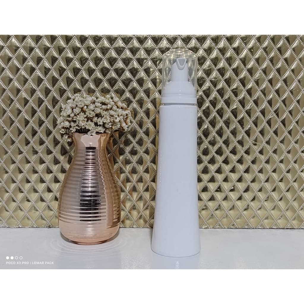 Kit 10 Und Valvula Pump Espumadora Limpeza Facial e Corporal Branco