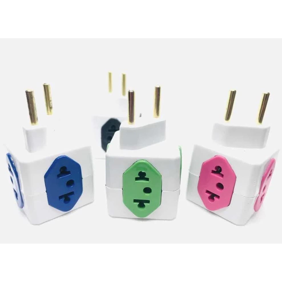 Kit 100 Peças Pino Adaptador Power Cubo Pino BOB Cubo 4 Saídas 3D