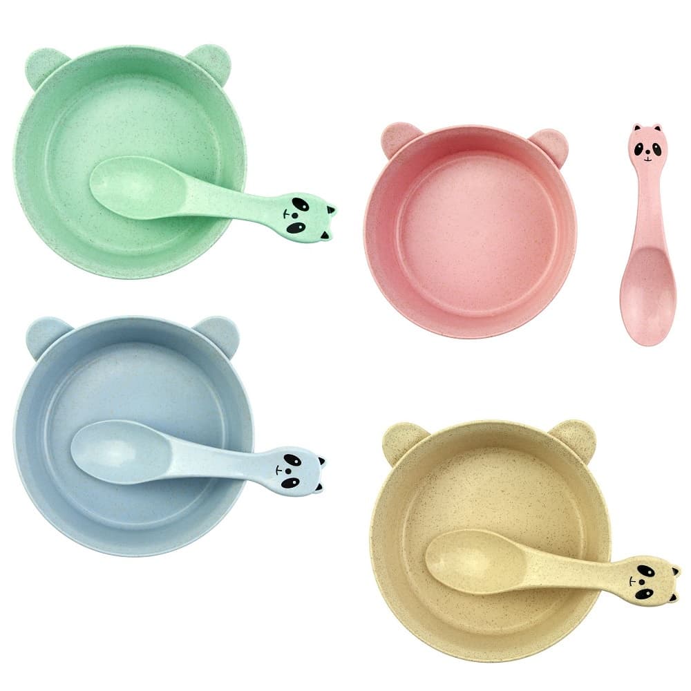 Kit Papinha Infantil E Bebês 2 Peças Plástico Clinck Ref. CK4885