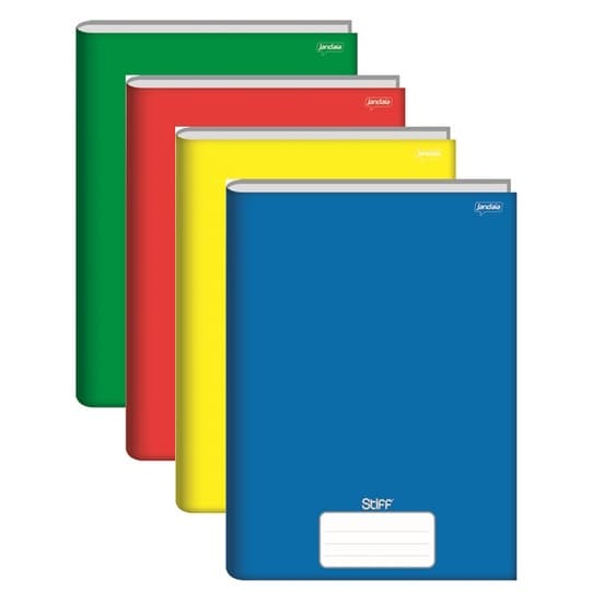 Caderno Brochura Grande Jandaia Stiff 48 folhas