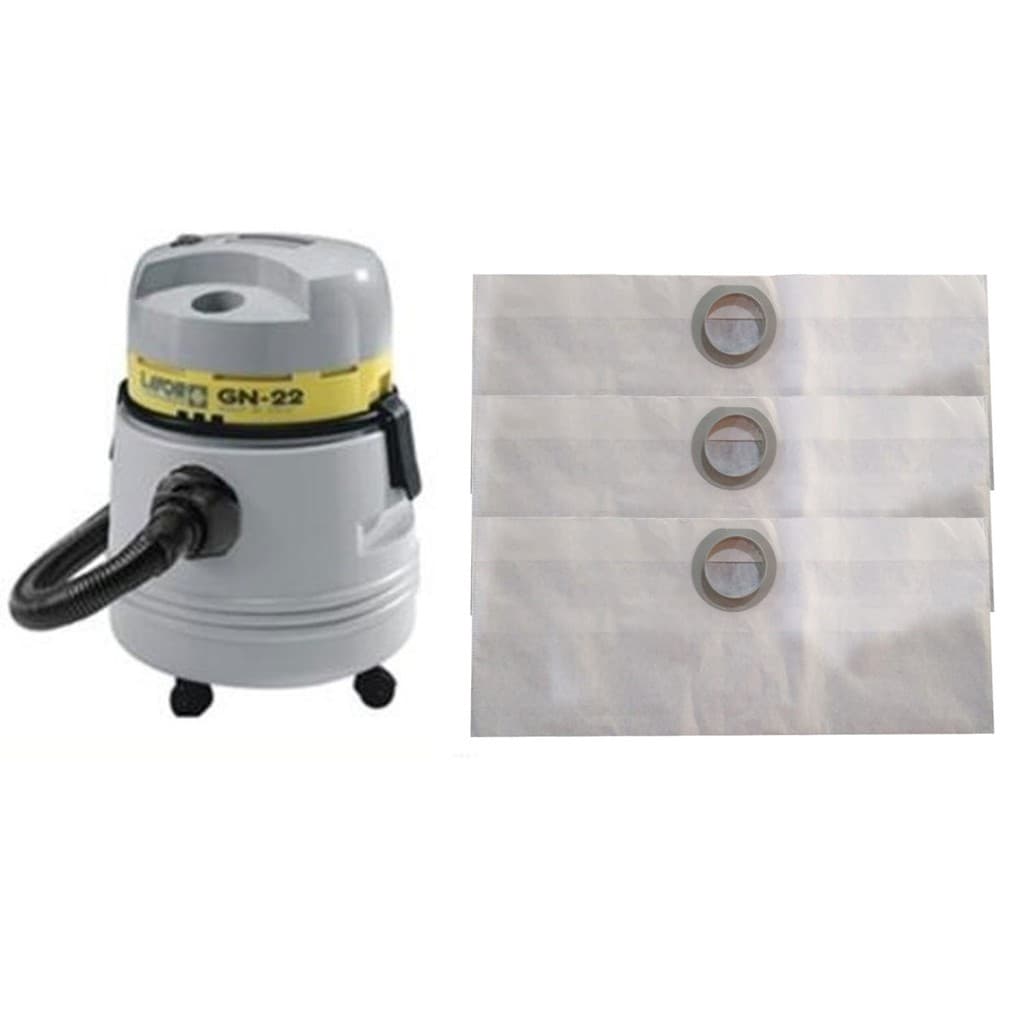 Saco Descartável Aspirador De Pó Lavor Wash Gn22 E GN32 Com 3 Unidades