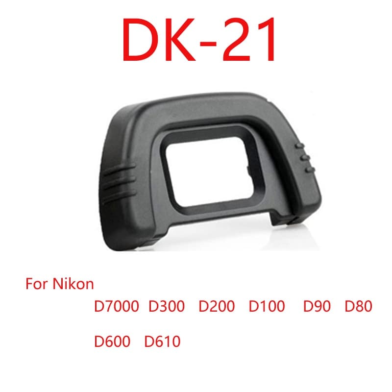 Ocular Eyecup Dk-21 P/ Nikon D80 D90 D100 D200 D300 D600 D610 D7000 Protetor Viewfinder