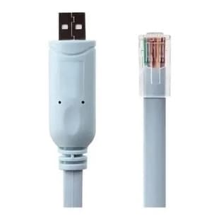 Cabo Console Usb Rj45 Azul Terminal Switch Roteador Cisco