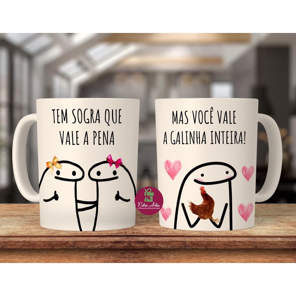 Caneca flork sogra divertida engraçada genro nora sogro