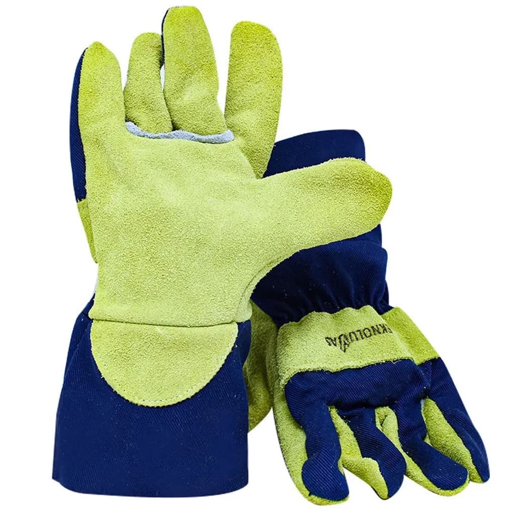 Luva de Raspa Especial com Lona Extra Forte Work-tek - Teknoluvas