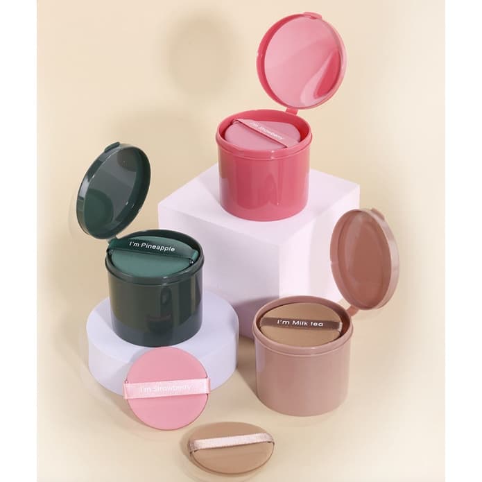 kit 7 Pçs   Macio Almofada De Esponja Substituição De Pó Facial  BB Creme Aplicador Seco Molhado  BB Creme Aplicador Seco Molhado Alice bijou