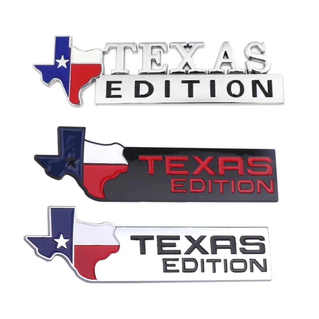 Emblema Adesivo Ford Acessório Texas Edition F250 S10 Ram 4x4 XLT