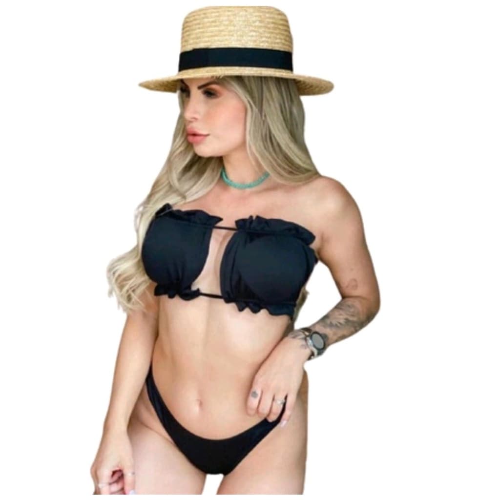 biquini modelo concha com bojo pronta entrega