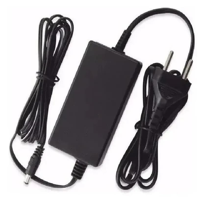 Fonte 12v 5a Bivolt 5 Amperes Plug P4 - Preta