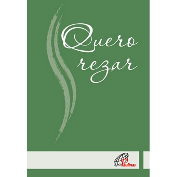 Livro Quero rezar (capa verde) - Religião Devocionarios