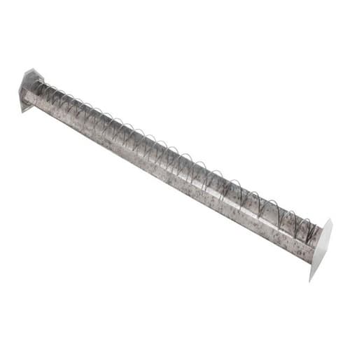 COMEDOURO CALHA 50CM COM MOLA