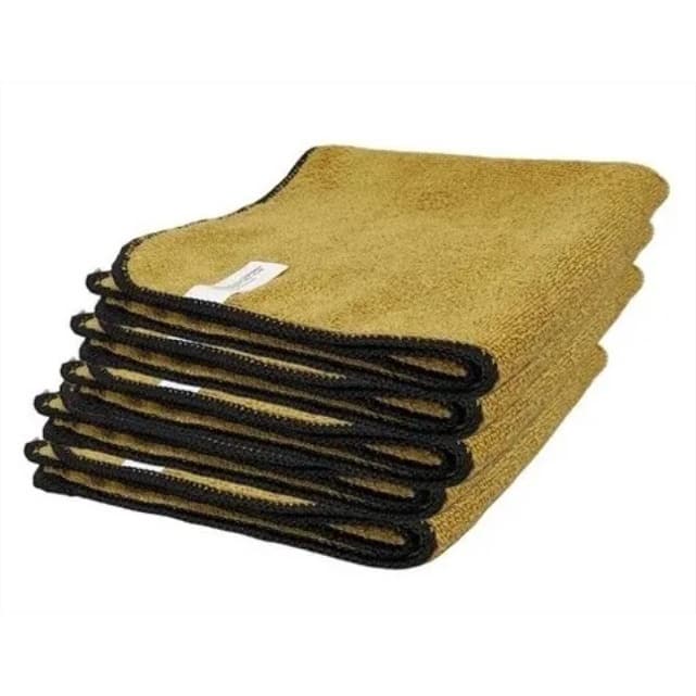 FLANELA DE MICROFIBRA LOW COST 40x40 BEGE - Kit Com 10 - AUTOAMERICA
