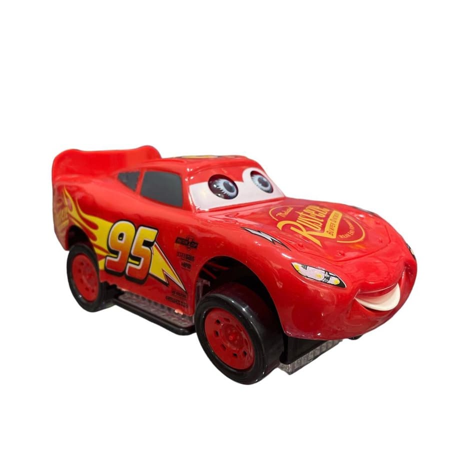 Carrinho Relâmpago Mcqueen com Led e Som Bate e Volta