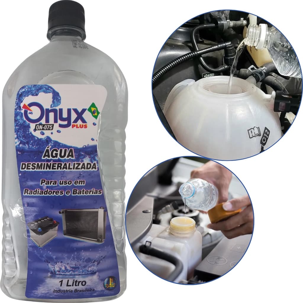 1 Litro Água Desmineralizada Para Radiador e Bateria ON-075