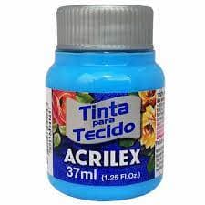 Tinta Para Tecido 37ml Fosca - 503 Azul Celeste Acrilex