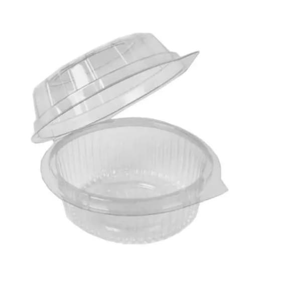 Packform PF642 c/10 pote embalagem plástica doce sobremesa redonda