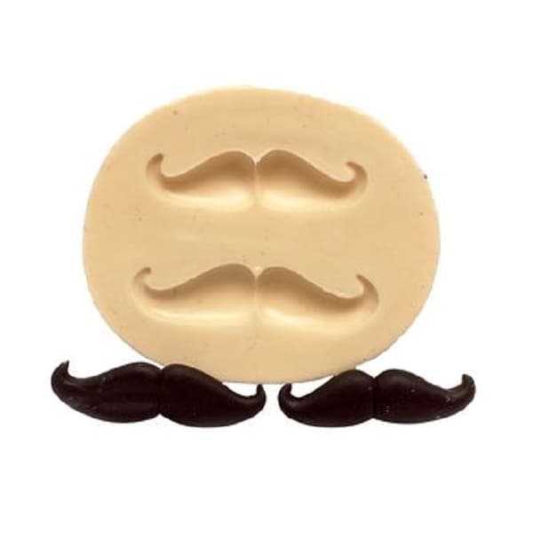 Molde de silicone Mundo de Bita  (Bigodinho) - Biscuit, Resina, Pastas e etc... (W 124)