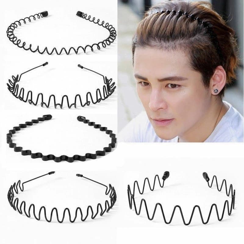 Tiara/Faixa De Cabelo De Metal Para Cabeça/Arco Unissex