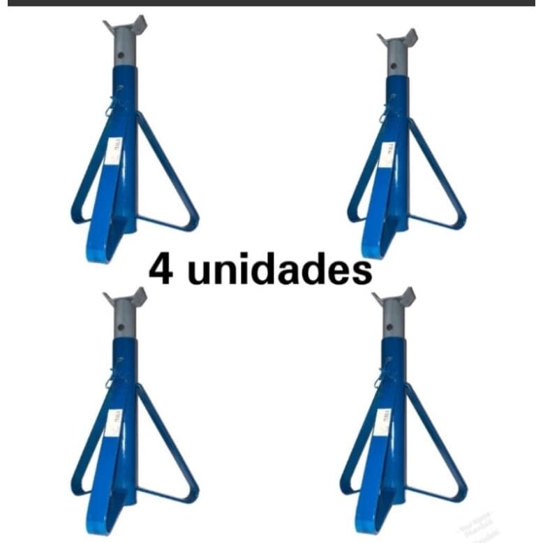 Cavalete 2 toneladas automotivo Kit com 4 unidades