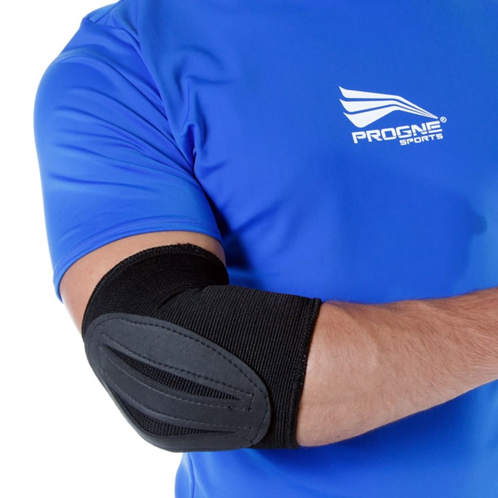 Cotoveleira Elastica c/ Feltro para Dança, academia, volei, para goleiro de futsal