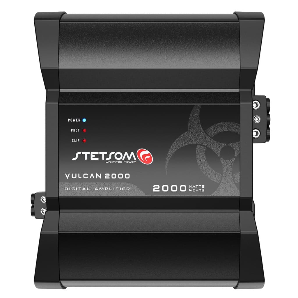 Módulo Amplificador Stetsom Vulcan 2000 Bass Boost 1 Canal 2000W Rms