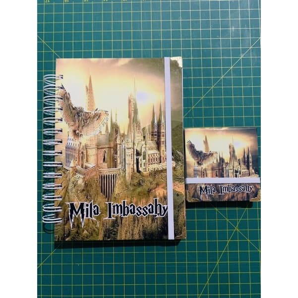 Kit Agenda Harry Potter e Porta Post it