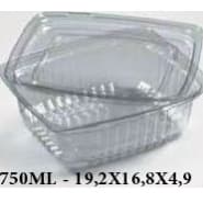 EMBALAGEM 92 SANPACK/BIPACK/ PACKFORM c/10 embalagem plástica retangular c/tampa