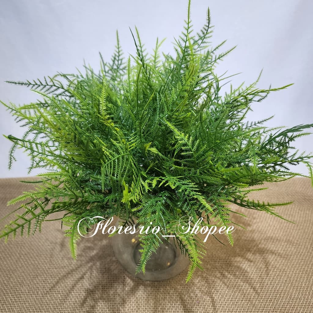 Plantas Matinho de folha Avulsa Samambaia Artificial Floral Folhagem P/ Decoração Casamento, Arranjos, Decorar Festas