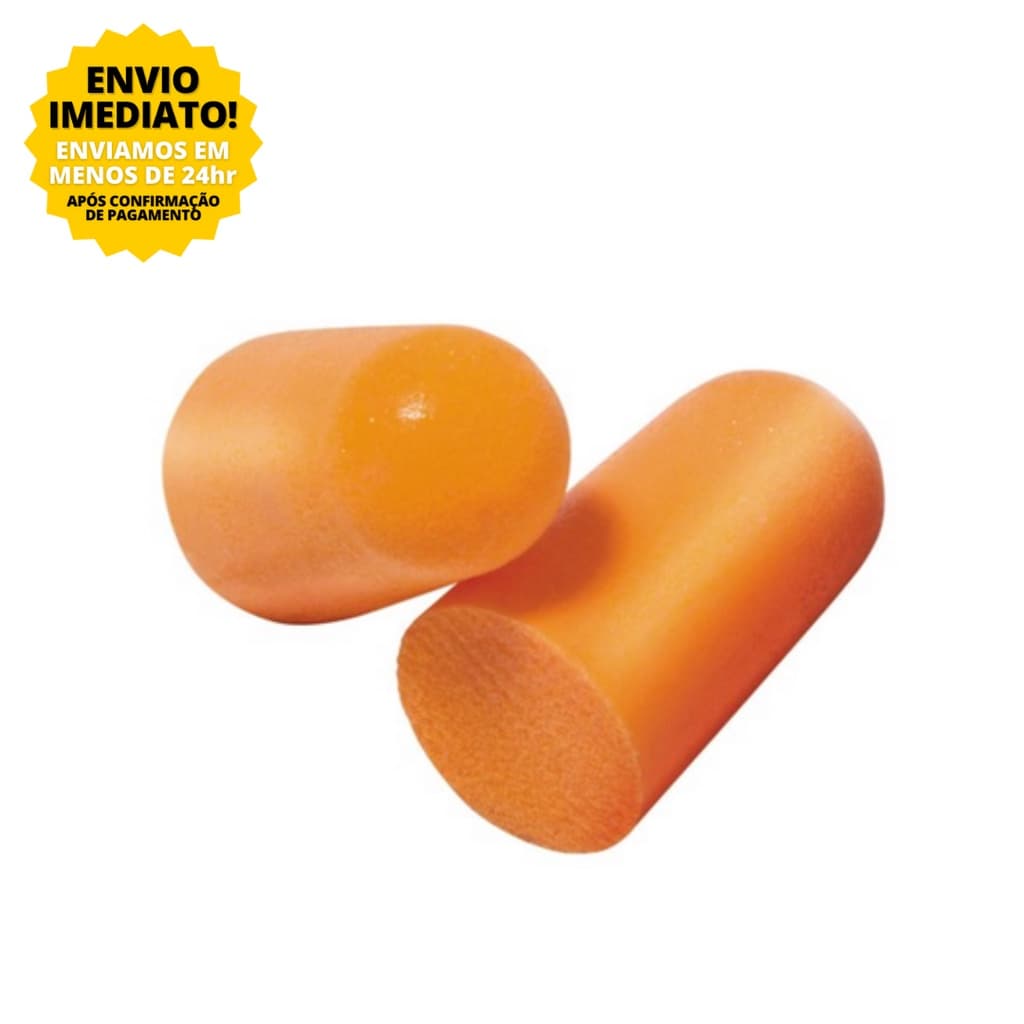 Protetor Auricular 3M Espuma Abafador Tampão Auricular Sem Cordão Para Dormir