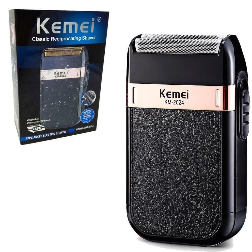 Maquina Barbeador Kemei Classic Shaver Km 2024 Bivolt