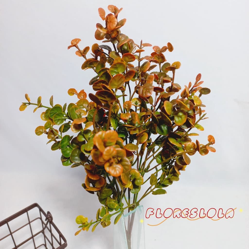 Matinho de folha Eucalipto Artificial, Folhagem Para Decoração P/ Decoração Casamento, Arranjos, Decorar Festas e casa