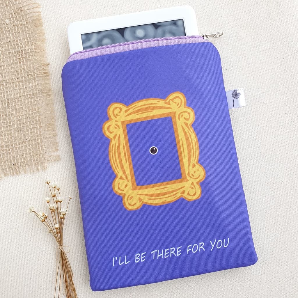 Case com Zíper para Kindle Friends, Case Sleeve