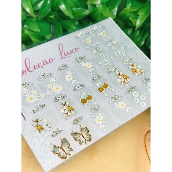 Joias de Unhas Luxo (Para cantinho e central) Modelos  pé e mão AN2 (24)