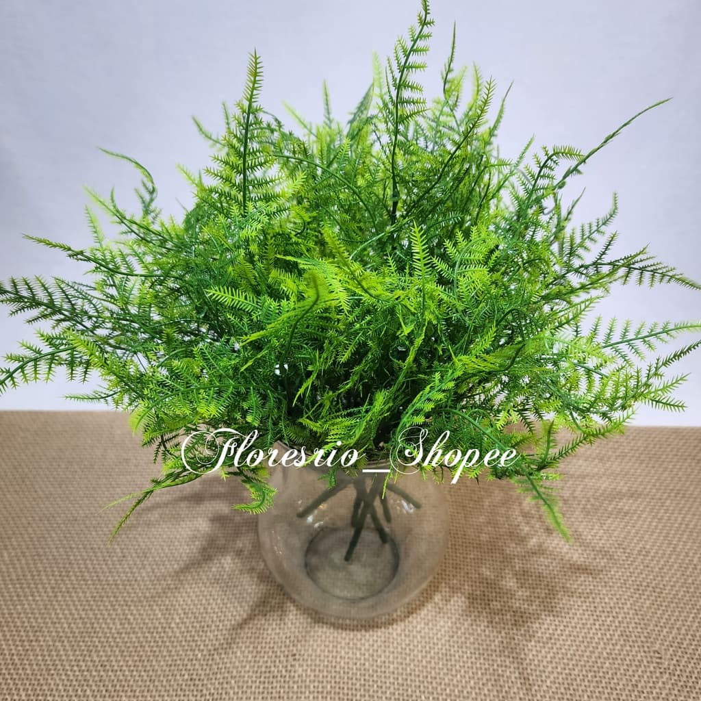 Plantas Matinho de folha Artificial Floral Folhagem P/ Decoração Casamento, Arranjos, Decorar Festas mato e planta verde