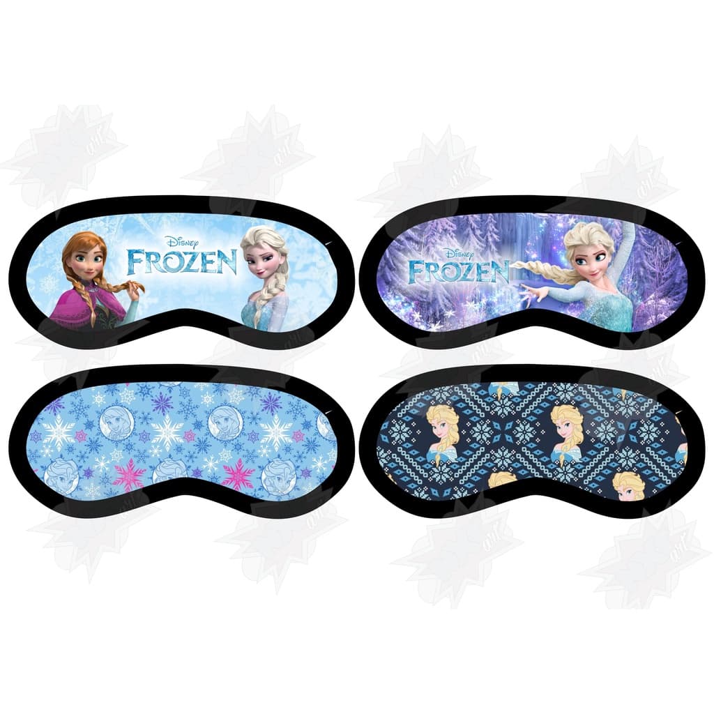Máscaras de olho de dormir/tapa olho Frozen / Elsa / Anna / Princesas / Disney