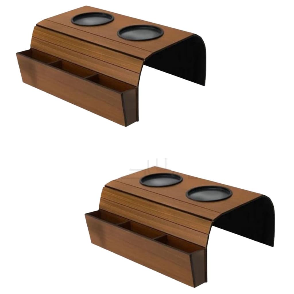 Esteira Para Braço De Sofa Com Apoio De Copo 2 Unidades Kit