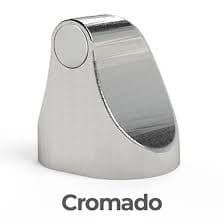Kit 13 Fixador Prendedor Trava Portas Magnético Comfort Door Cromado