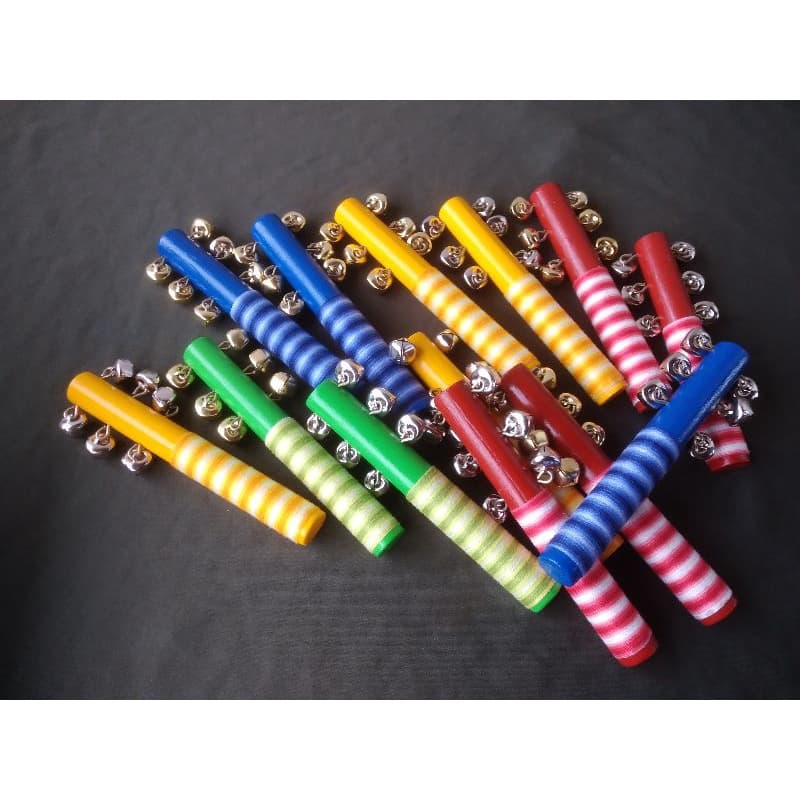 Guizo infantil Chocalho Percussão contação de histórias Musicoterapia musicalização infantil