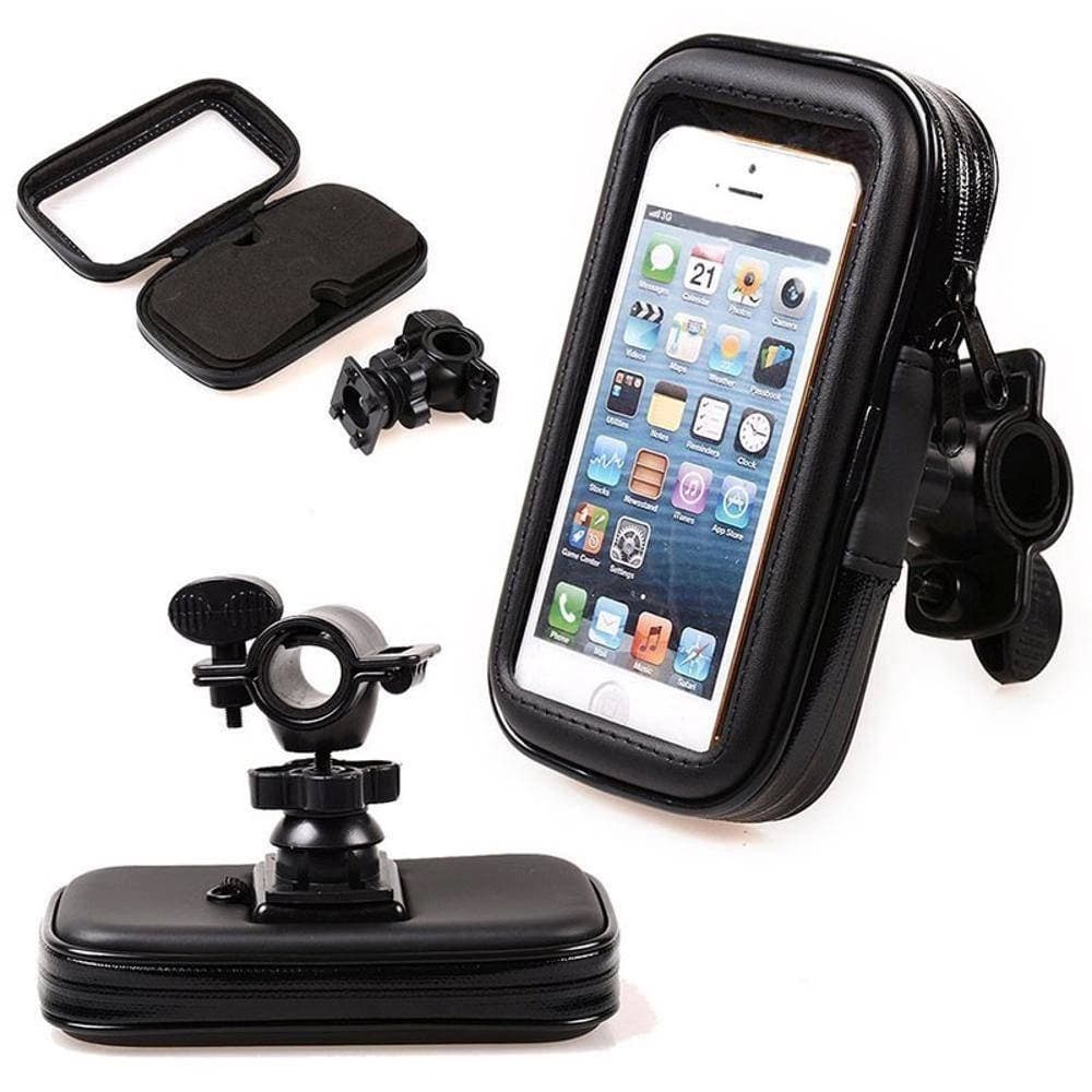 Suporte Celular Case Impermeável Moto 22mm Gps Guidão Tubo