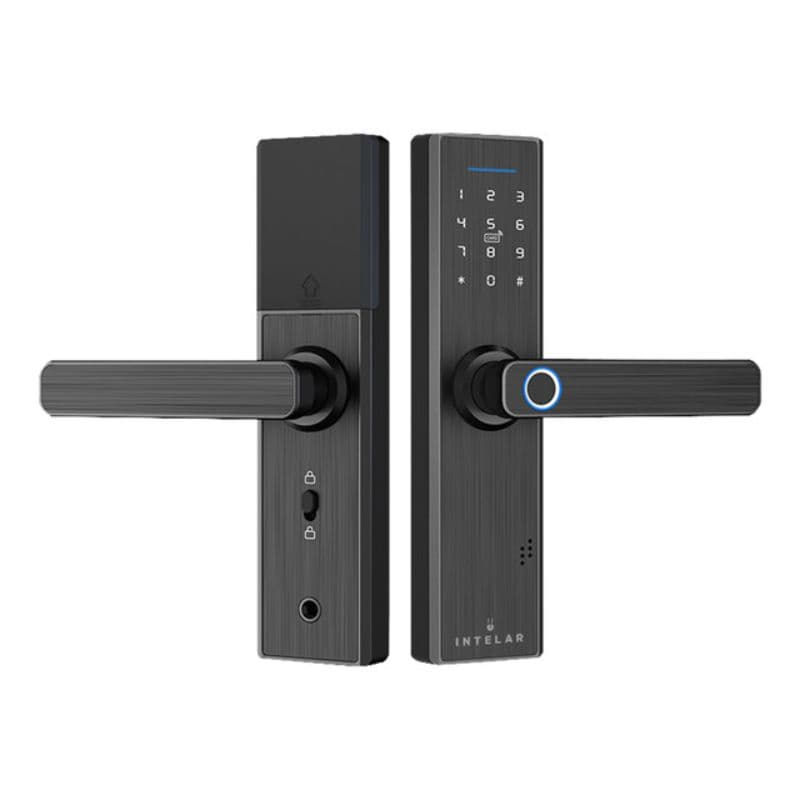 Fechadura da porta eletrônica inteligente biométrico impressão digital senha ic cartão chave usb carga de emergência para hotéis de casa