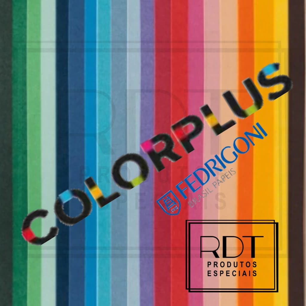 PAPEL COLORPLUS ORIGINAL 180g  A4 com 50 FOLHAS MASSA COLORIDA ESCOLHA AS CORES