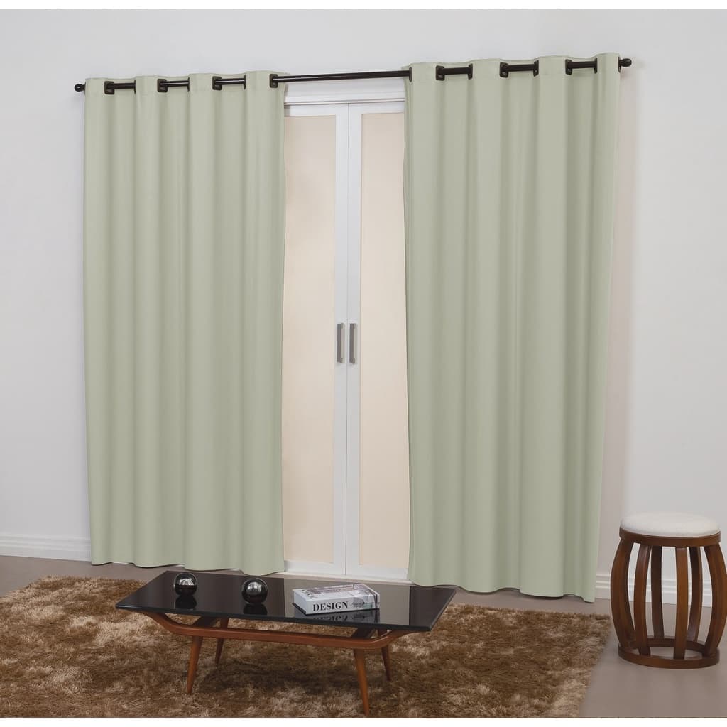 Cortina Com Blackout 2,80m x 2,80m PVC corta 100 % a luz Varias Cores M1 Oferta